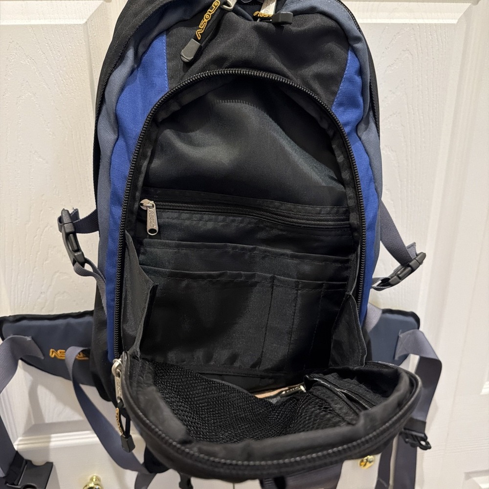 Asolo Backpack Daypack Ventilator Waist Strap Pockets Zip Pockets Storage Hiking - Picture 14 of 16